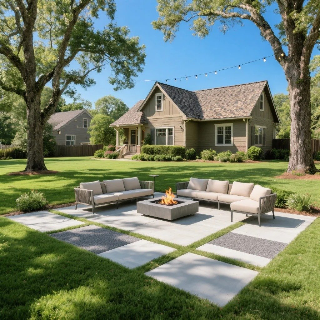 Concrete Patio Finish